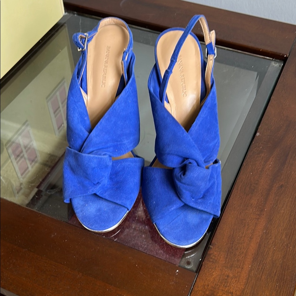 Banana Republic Blue Sandals Elegant Comfort